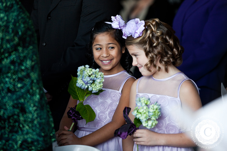 giggling-flower-girls-during-the-ceremony giggling-flower-girls-during-the-ceremony