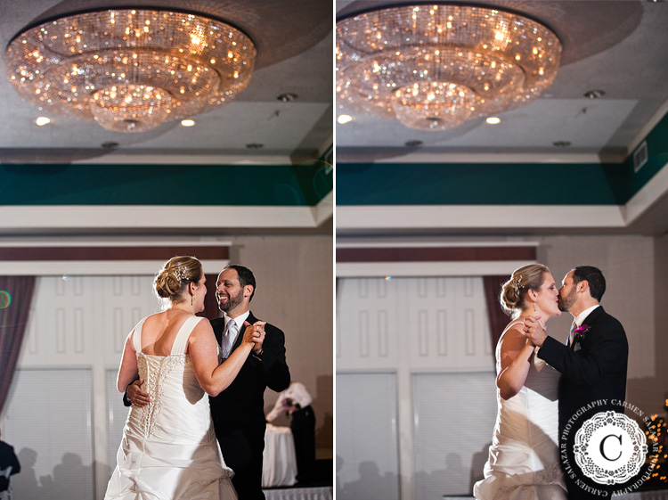 the-couples-kiss-on-their-first-dance the-couples-kiss-on-their-first-dance