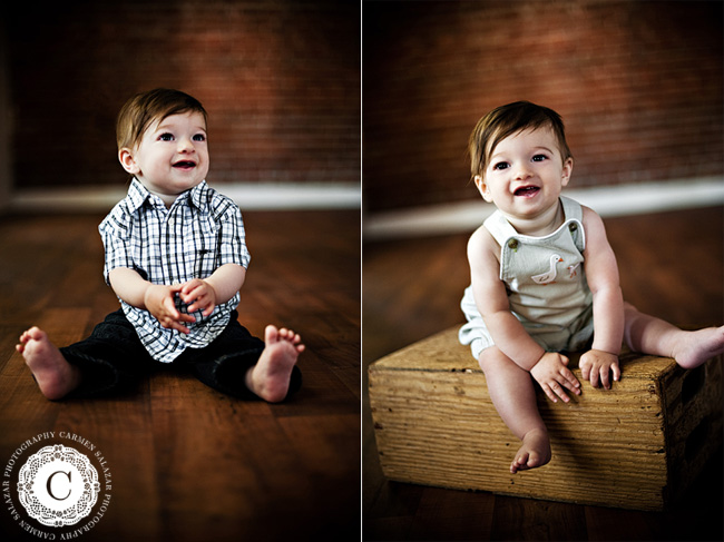 Sacramento baby photos in the studio