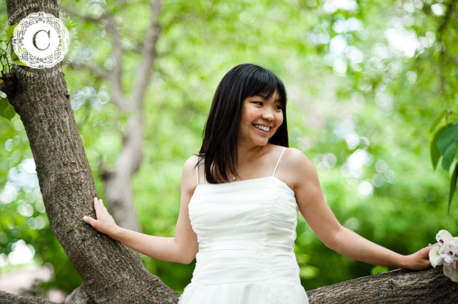 beautiful bridal personal portrait