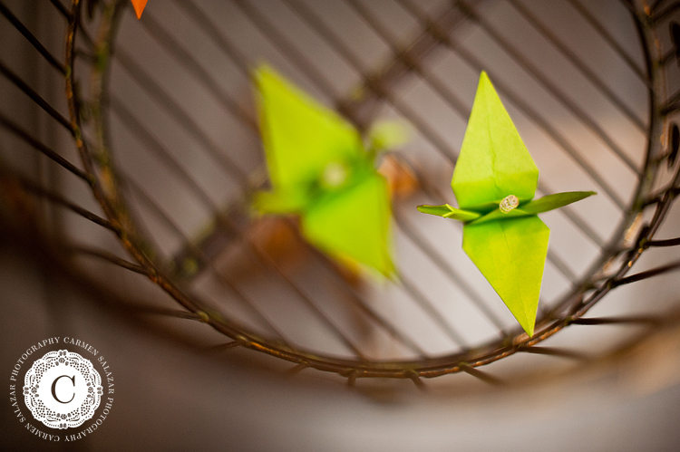 wedding origami