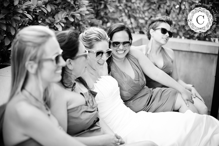 cool bridesmaid photo