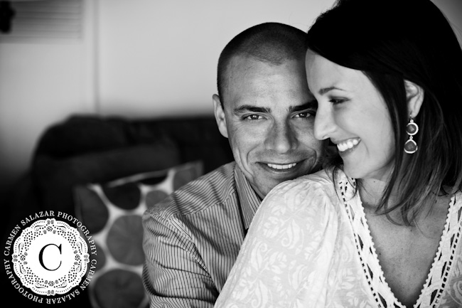 cute San Francisco engagement photo