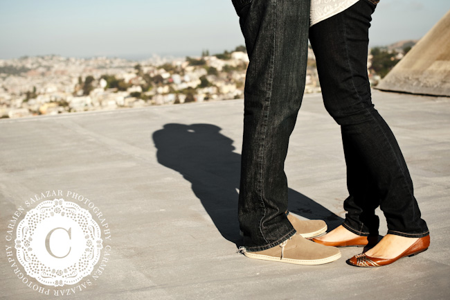 fun San Francisco engagement photos
