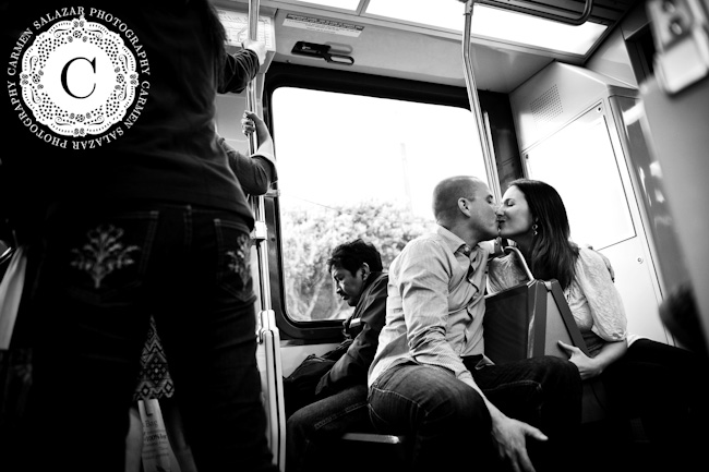 different San Francisco engagment photos