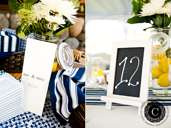 chalkboard wedding detail photos at Lake Tahoe wedding