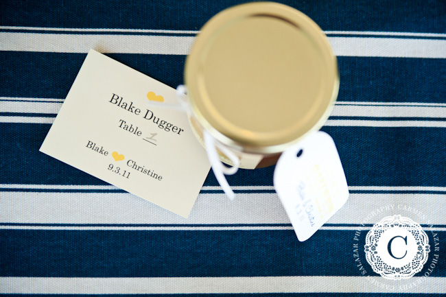 honey jar wedding details shots