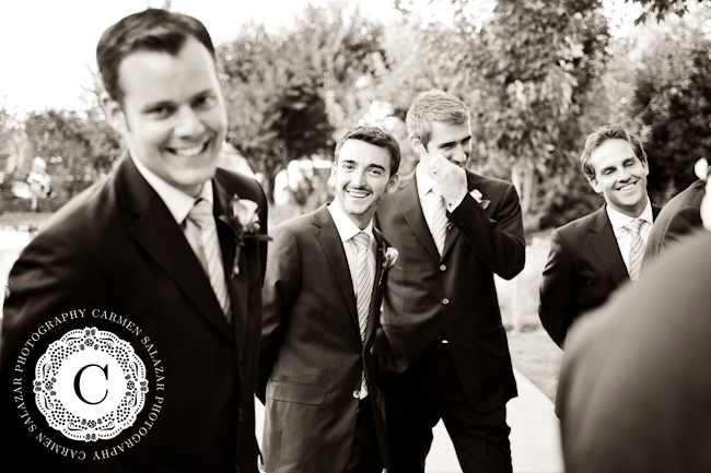 fun photo of the groomsmen at a sacramento wedding fun photo of the groomsmen at a sacramento wedding