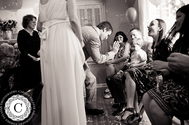 family wedding party 