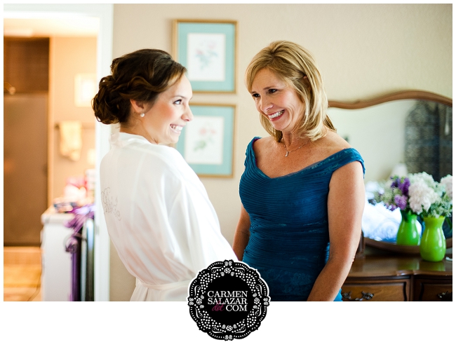 Sentimental bride photo