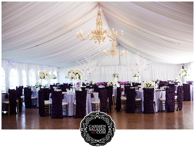 Glamorous reception venue