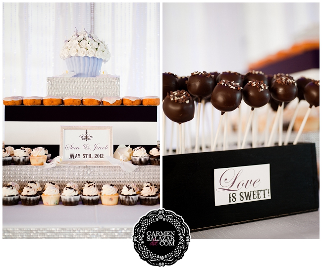 Nontraditional wedding desserts