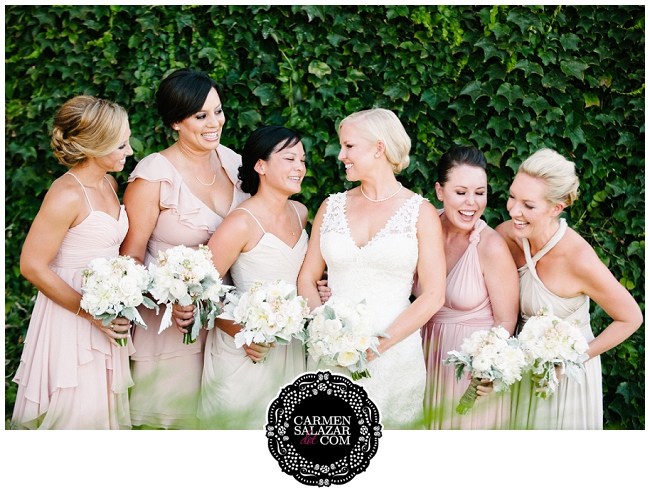 Pretty Bridal Party Photo