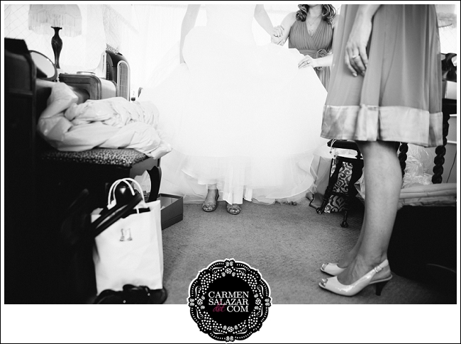 Sweet Bridal Party Photo