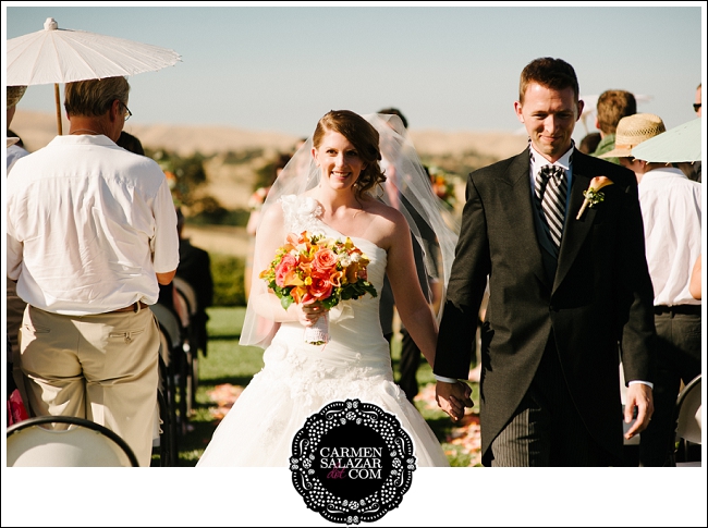 Charming Bride and Groom