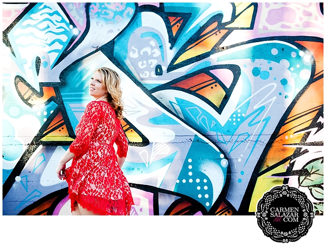 graffiti contrast photo shoot