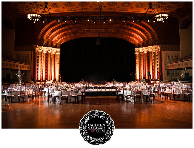 classic auditorium wedding venue