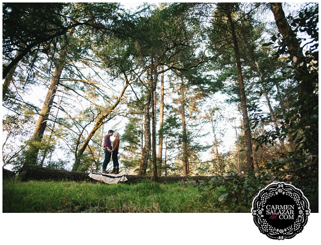 Mount Tamalpais engagement session