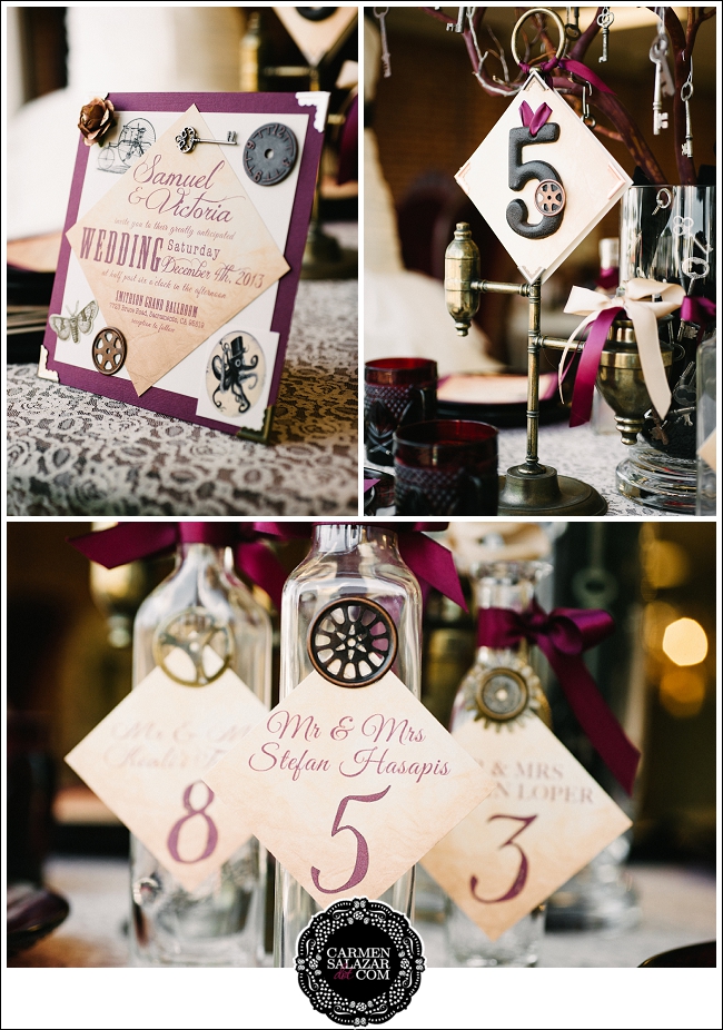 Steampunk wedding ideas - Carmen Salazar Photography