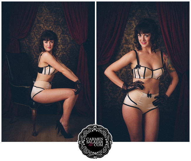 elegant boudoir photography