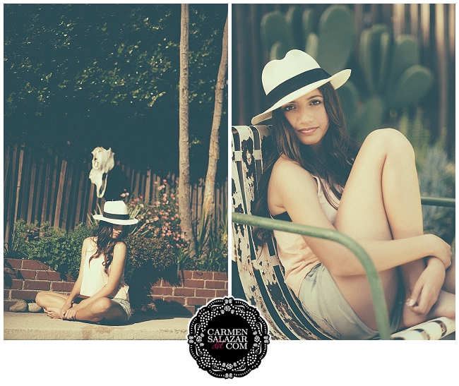stylish Sacramento senior portraits