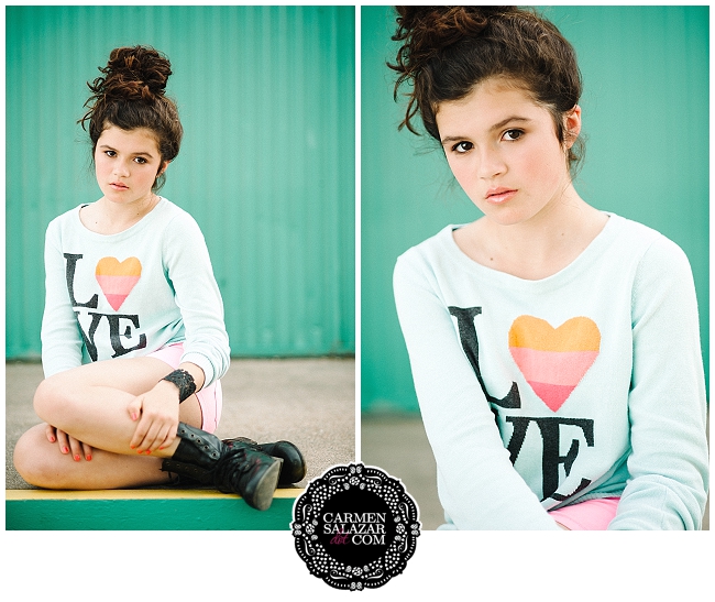 bold teen portrait session in Sacramento