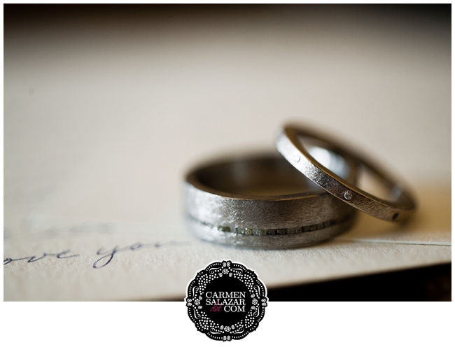 alternative wedding rings - Carmen Salazar