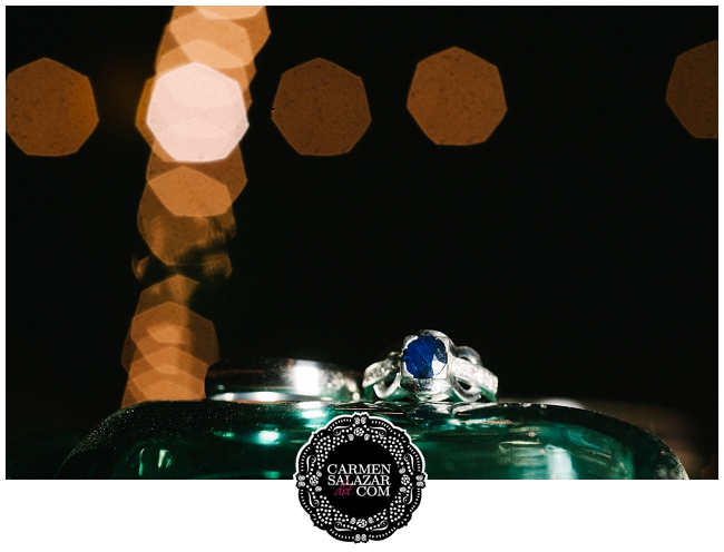 Sapphire wedding ring - Carmen Salazar