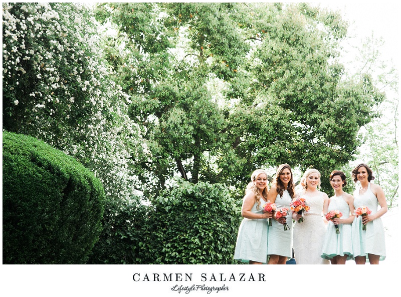 creative bridal party photos