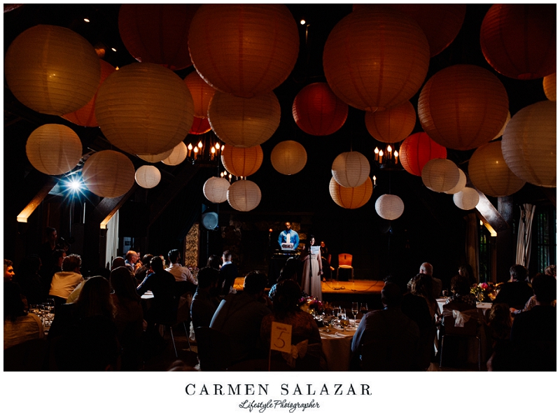 Mill Valley Wedding toast photo