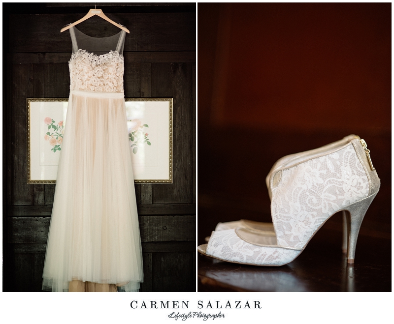 Outdoor Art Club Wedding BHLDN wedding gown