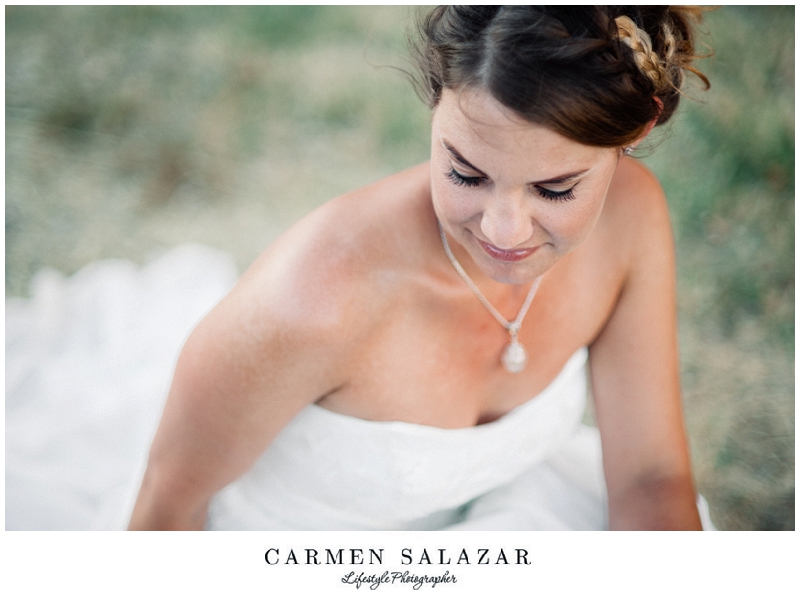 bridal makeup detail photo at a Sacramento Outdoor Wedding