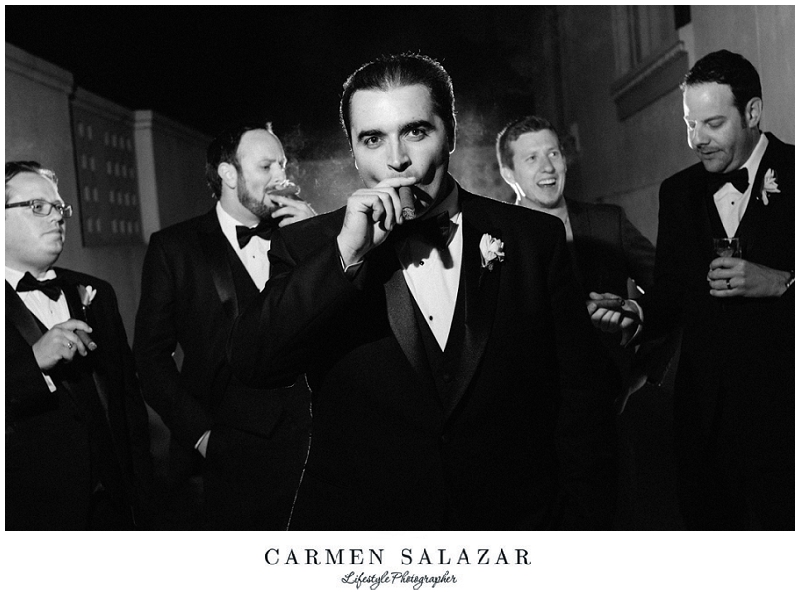 cigar photo at a Sutter Club wedding by Carmen Salazar cigar photo at a Sutter Club wedding by Carmen Salazar
