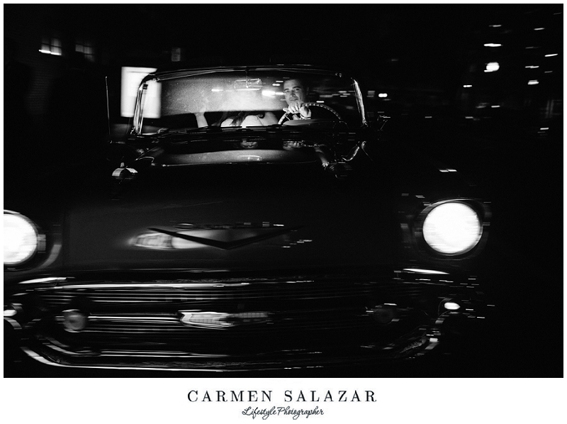 Bel Air classic car at a Sutter Club wedding by Carmen Salazar Bel Air classic car at a Sutter Club wedding by Carmen Salazar