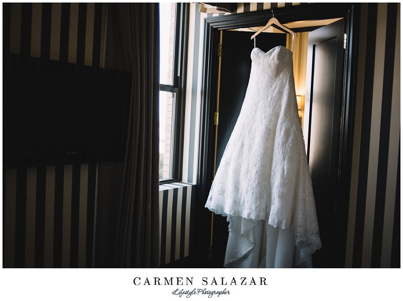 wedding dress detail shot at the Citizen Hotel wedding dress detail shot at the Citizen Hotel