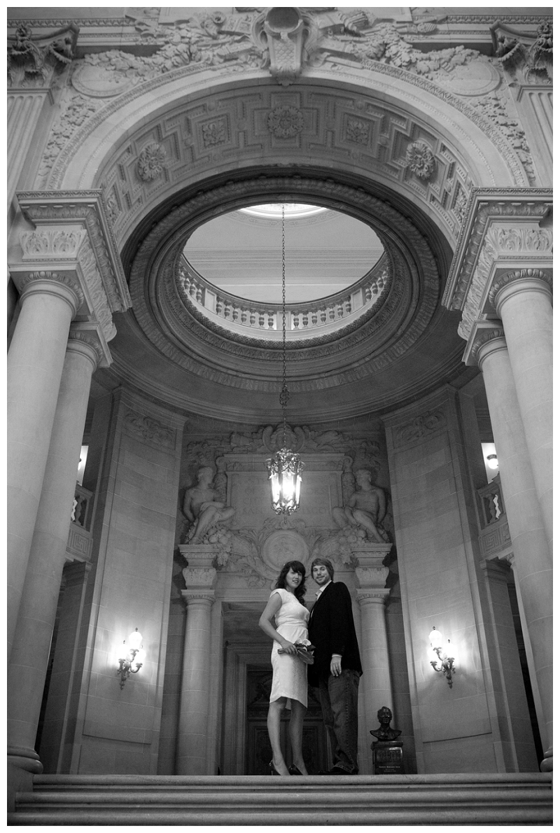 wedding photographer Carmen Salazar at City Hall SF 