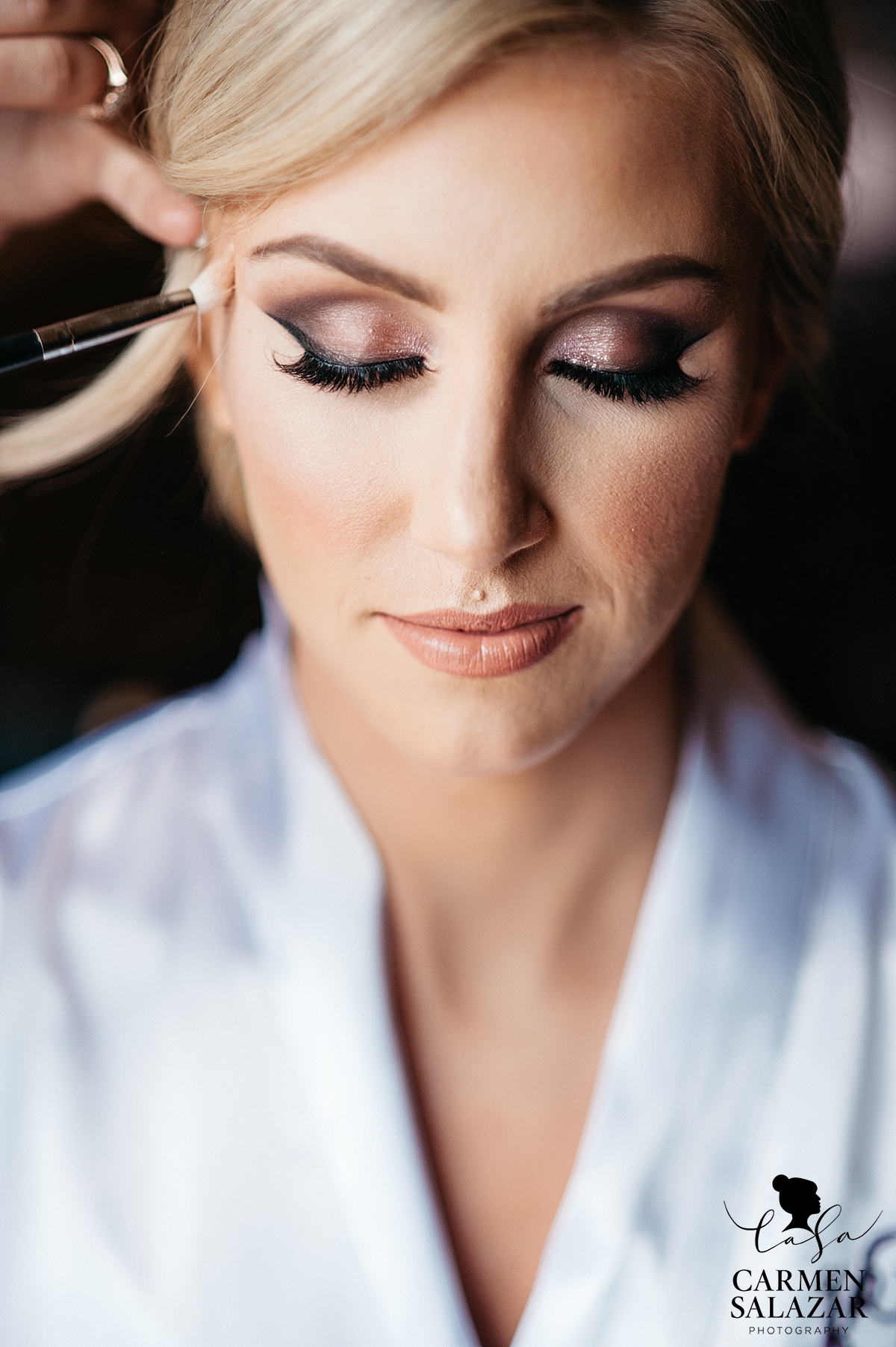 Glamorous bridal makeup- Carmen Salazar Glamorous bridal makeup - Carmen Salazar