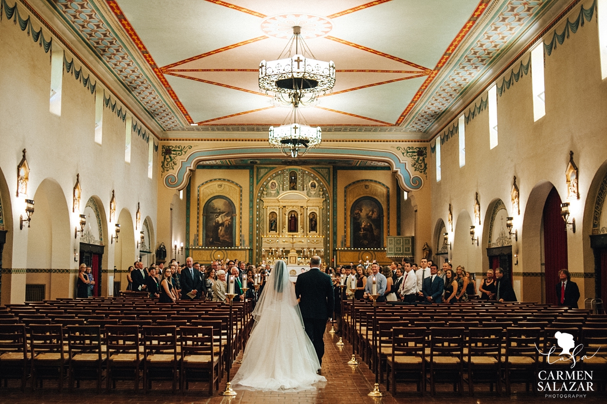 Gorgeous Santa Clara Mission catholic wedding ceremony - Carmen Salazar Gorgeous Santa Clara Mission catholic wedding ceremony - Carmen Salazar
