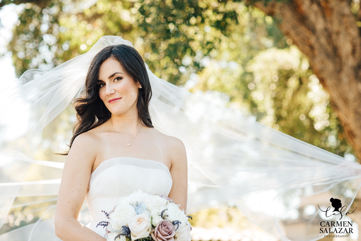 Outdoor bridal veil portraits - Carmen Salazar Outdoor bridal veil portraits - Carmen Salazar