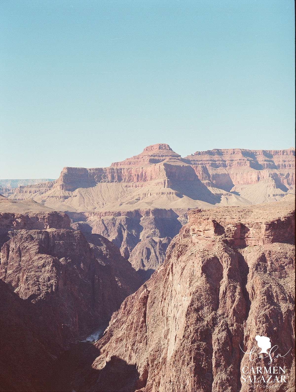 hiking at grand canyon with camera by Carmen Salazar hiking at grand canyon with camera by Carmen Salazar
