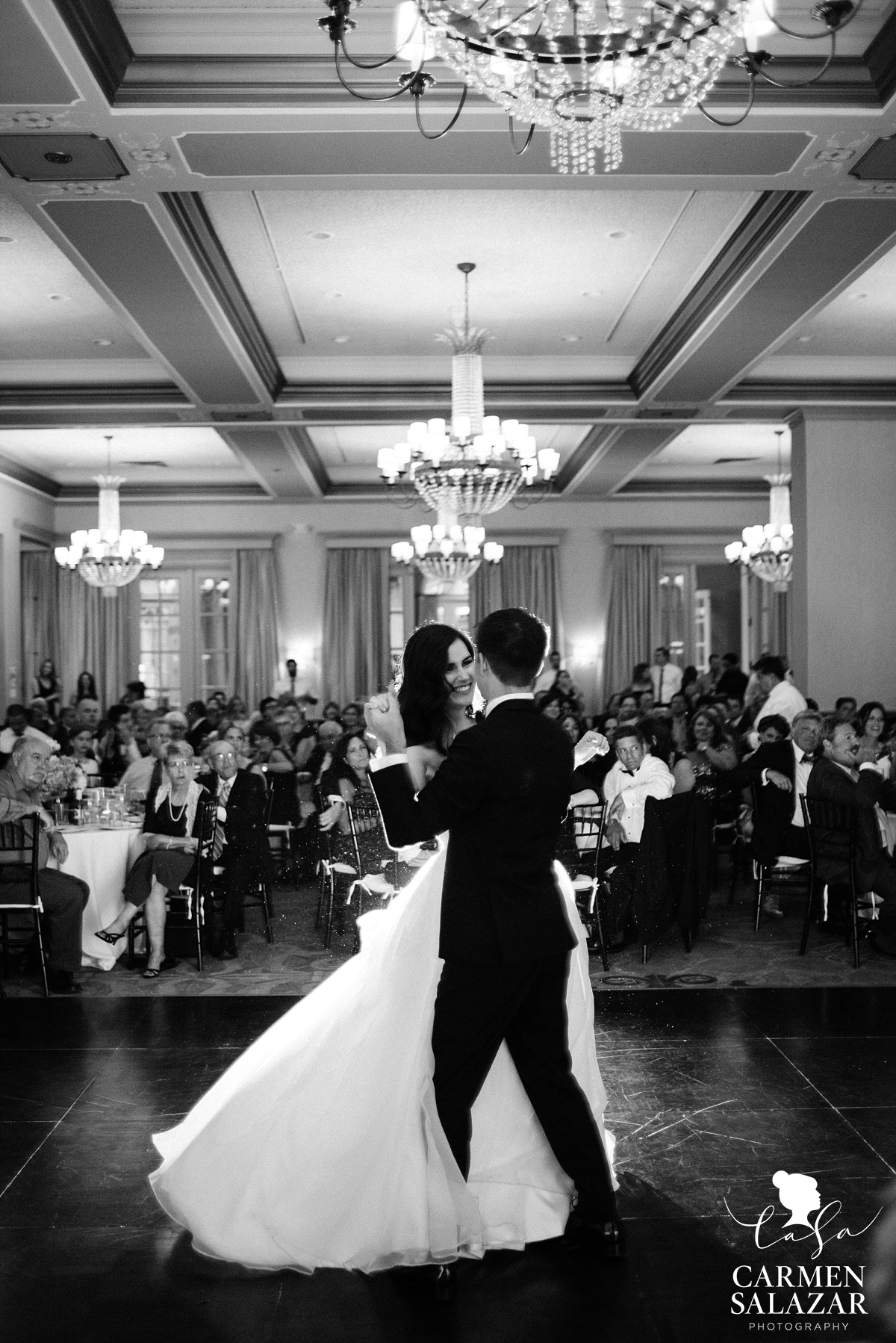 Classic ballroom wedding first dance - Carmen Salazar Classic ballroom wedding first dance - Carmen Salazar