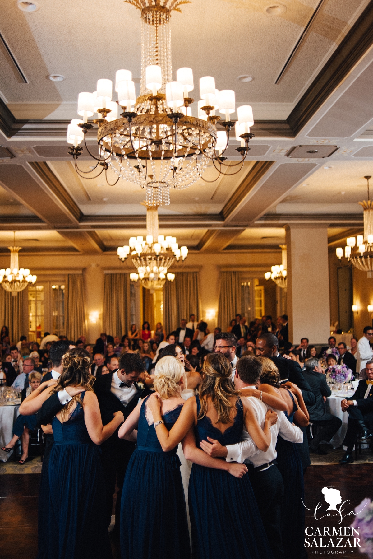 Bridal party joins first dance - Carmen Salazar Bridal party joins first dance - Carmen Salazar