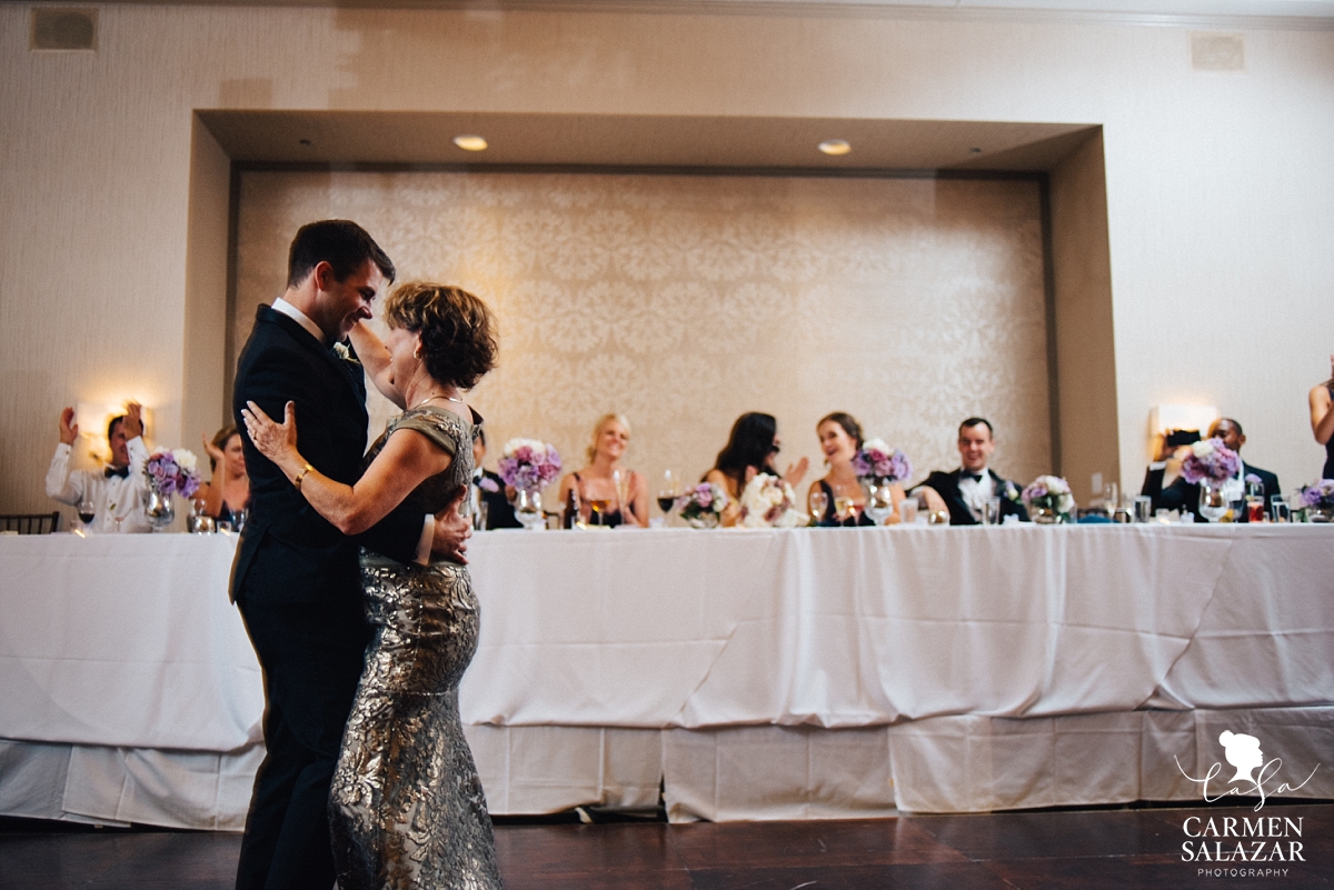 Mother and son dance at Westin San Jose - Carmen Salazar Mother and son dance at Westin San Jose - Carmen Salazar