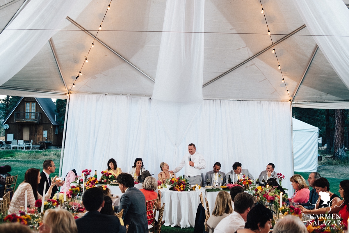 Light and airy outdoor reception canopy tent - Carmen Salazar Light and airy outdoor reception canopy tent - Carmen Salazar