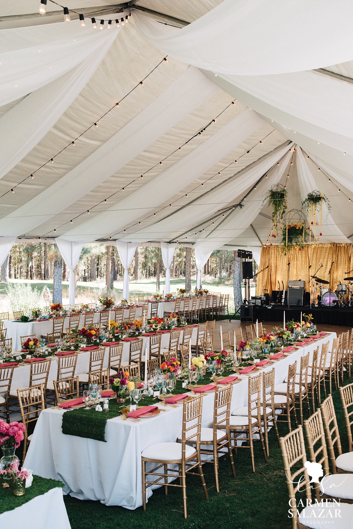 DIY colorful and artsy wedding reception Chalet View Lodge - Carmen Salazar DIY colorful and artsy wedding reception at Chalet View Lodge - Carmen Salazar