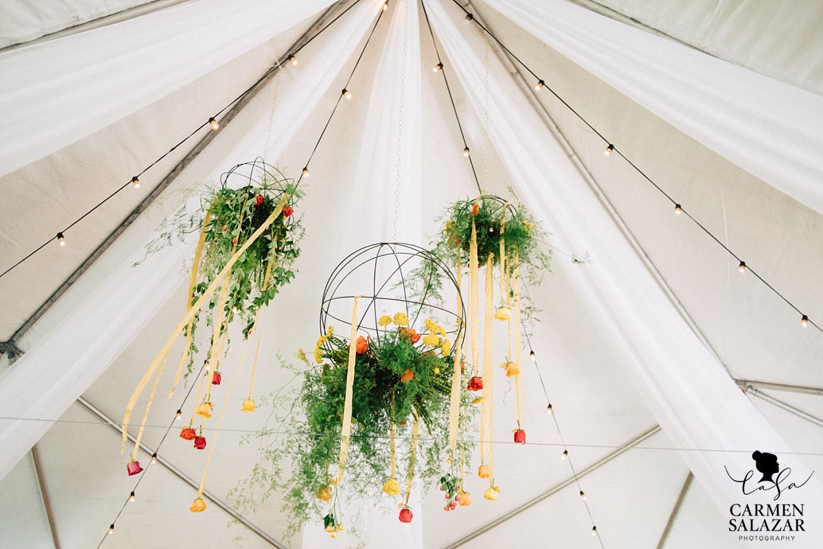 Beautiful modern floral and moss chandeliers - Carmen Salazar Beautiful modern floral and moss chandeliers - Carmen Salazar