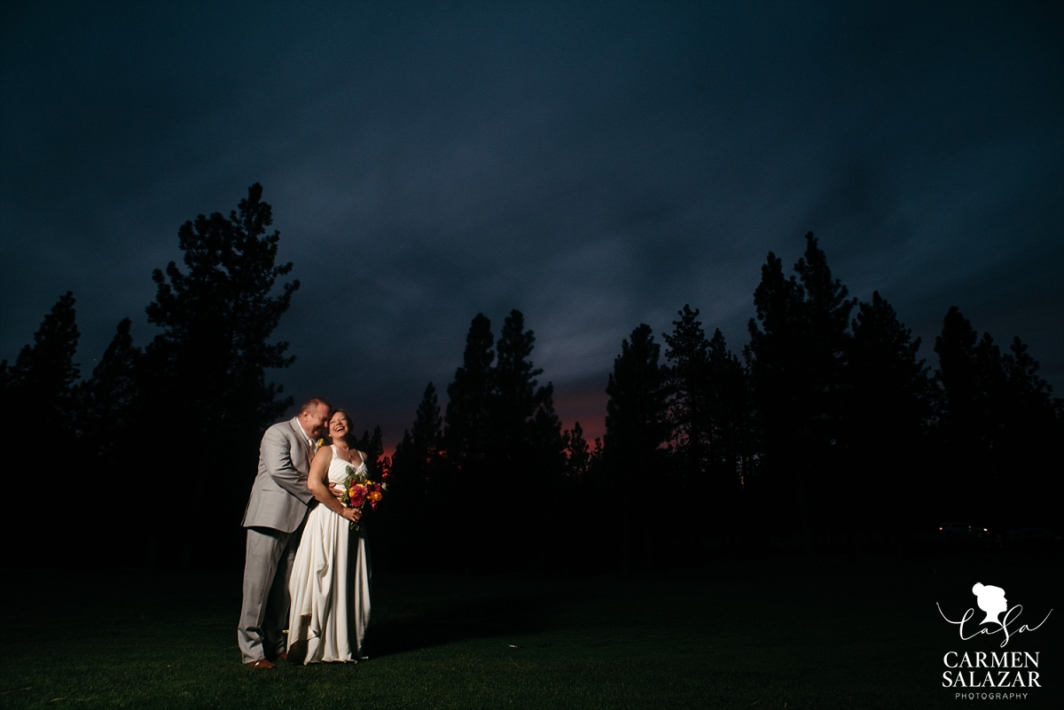 Stunning Tahoe Portola nighttime wedding photos - Carmen Salazar Stunning Tahoe Portola nighttime wedding photos - Carmen Salazar