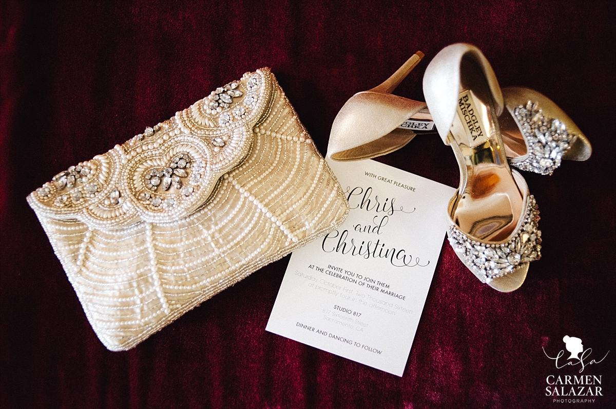 Glamorous rhinestone wedding accessories - Carmen Salazar Glamorous rhinestone wedding accessories - Carmen Salazar