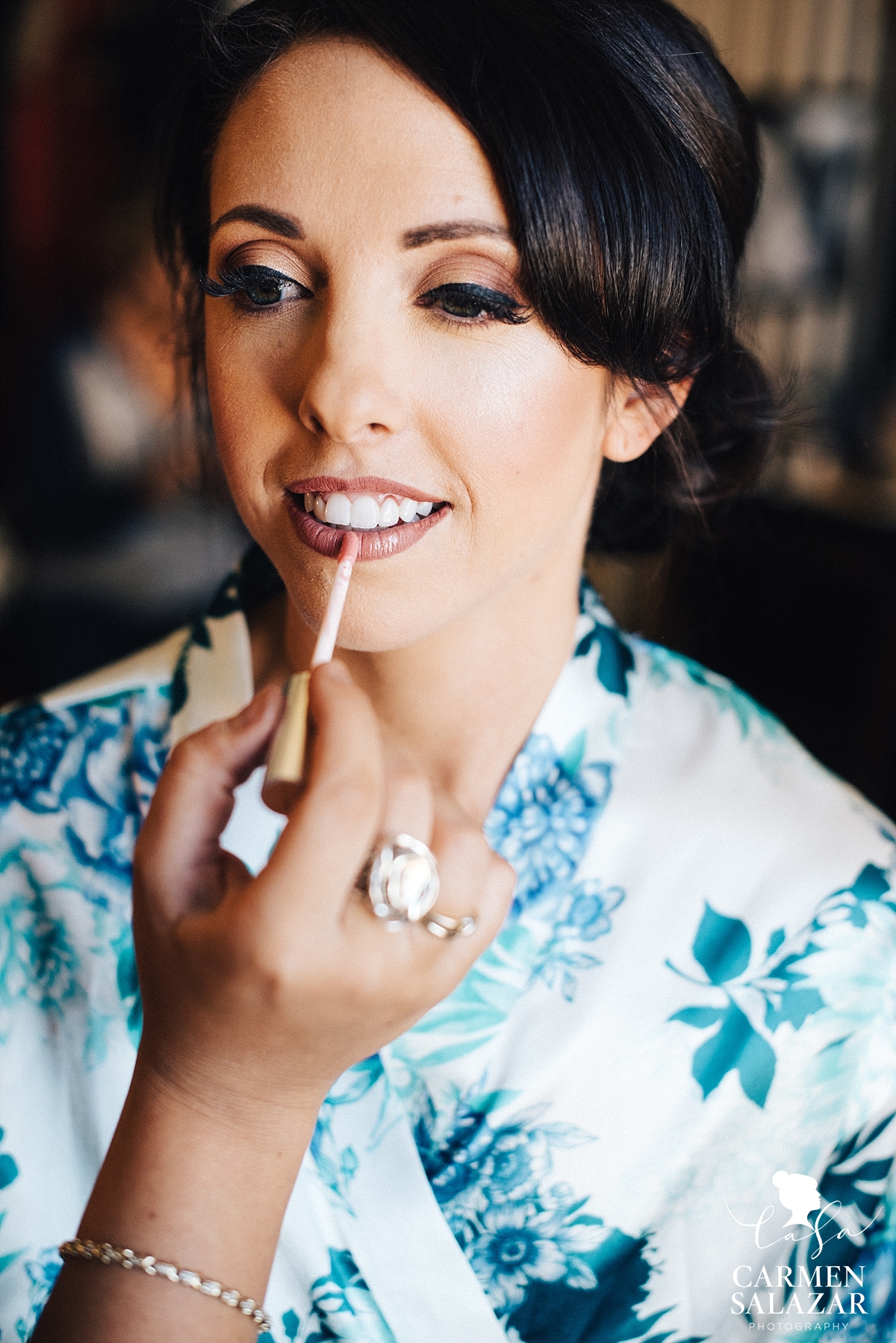 Vintage style nude bridal makeup palette - Carmen Salazar Vintage style nude bridal makeup palette - Carmen Salazar