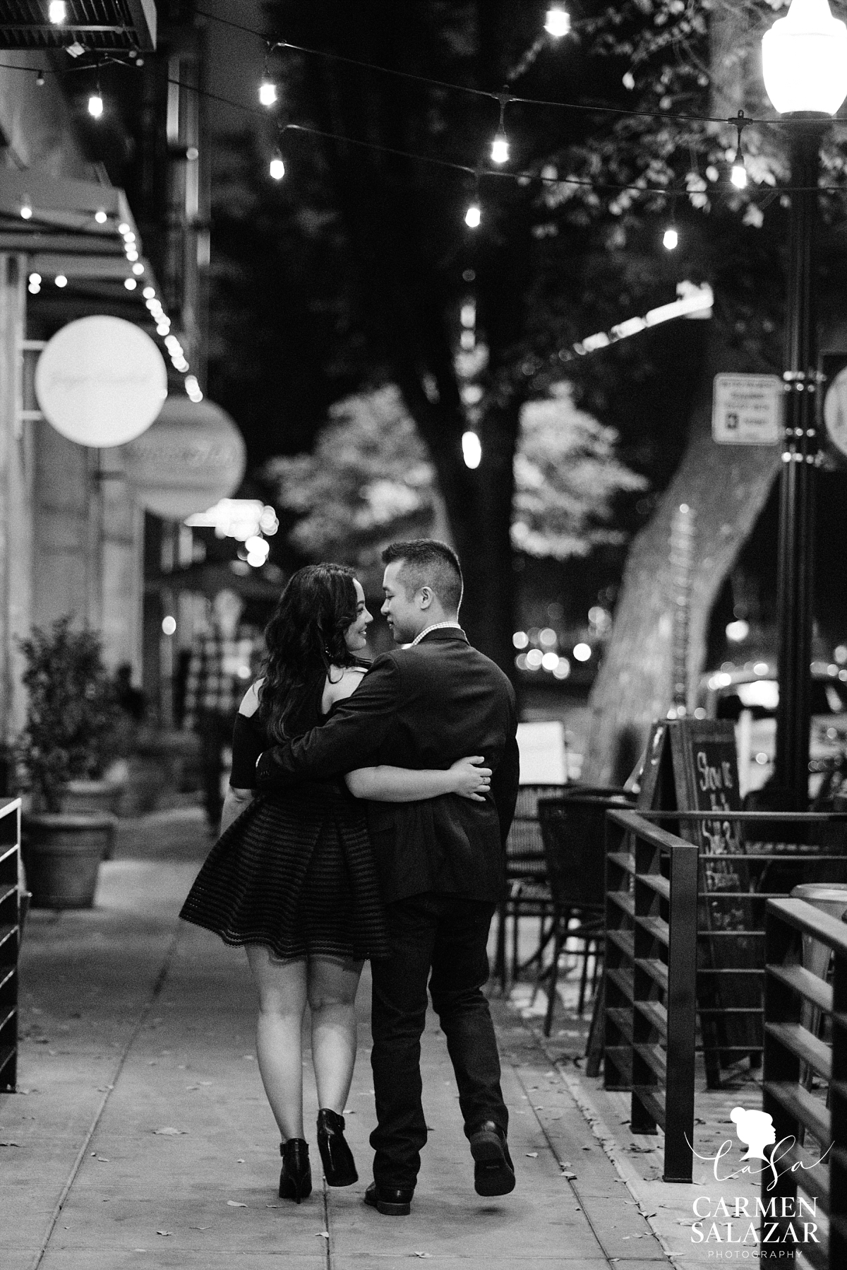 Night engagement photography in Northern California - Carmen Salazar Night engagement photography in Northern California - Carmen Salazar